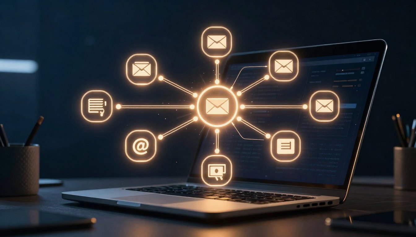 Automated workflow connecting apps