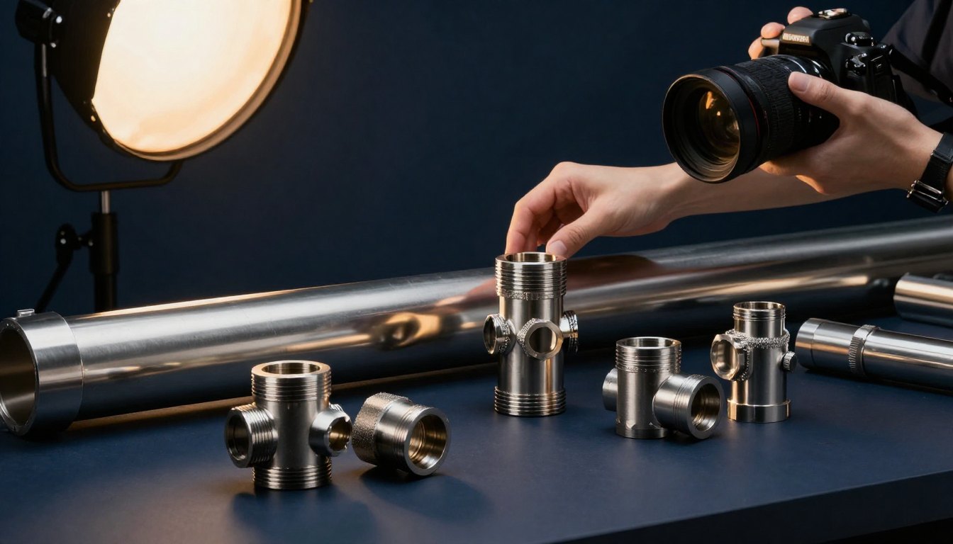 Stainless steel products for a catalogue