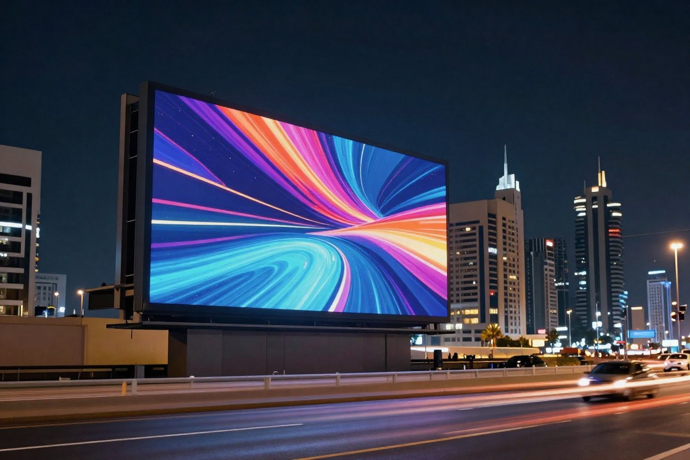 Outdoor digital advertising