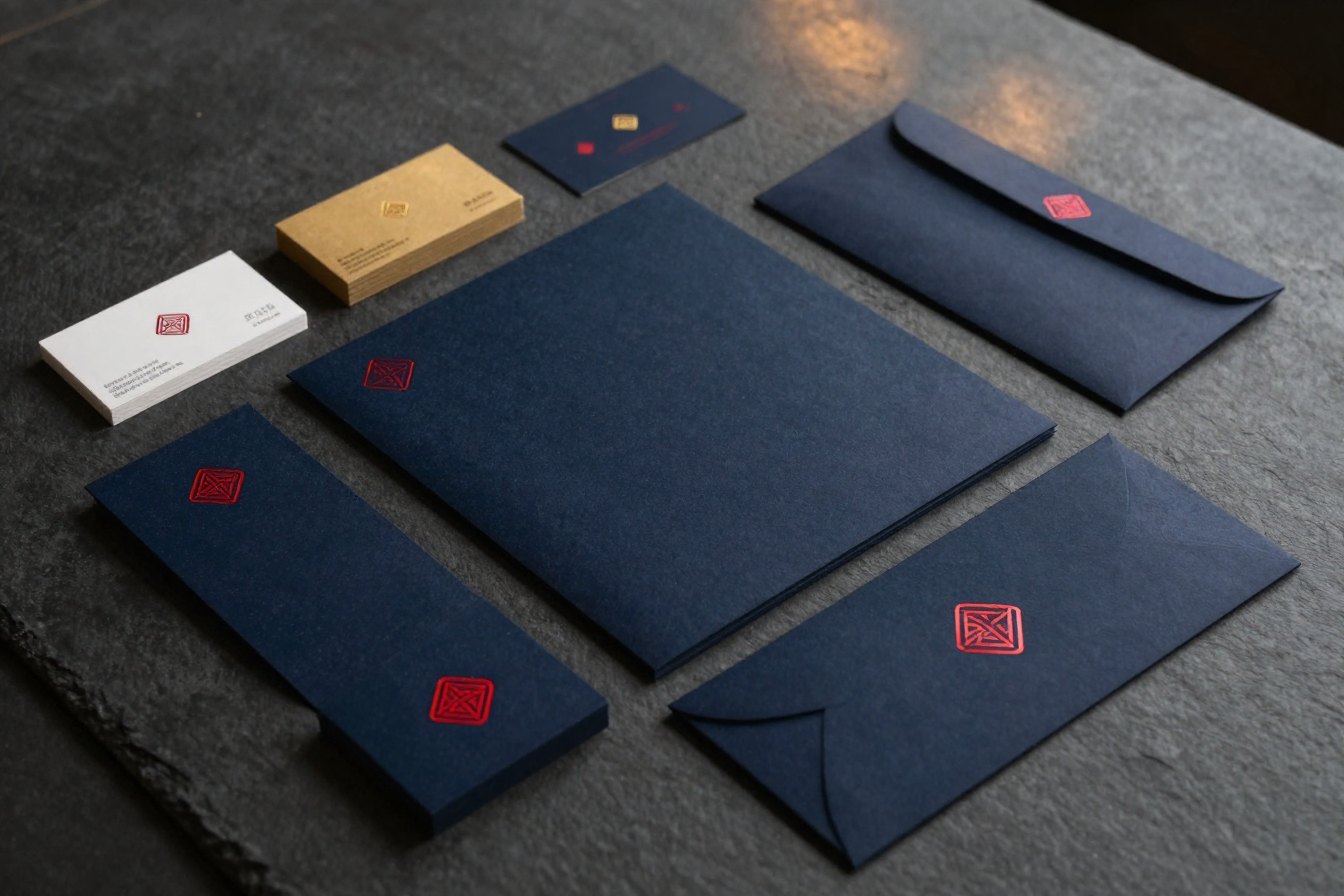 Corporate stationery system